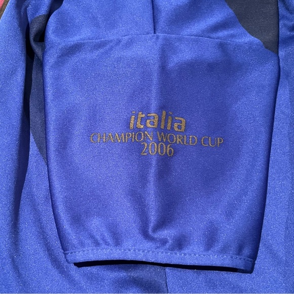 Italy Italia FIFA Champion World Cup 2006 Soccer Jersey Boys Size 16 Football - Picture 5 of 13